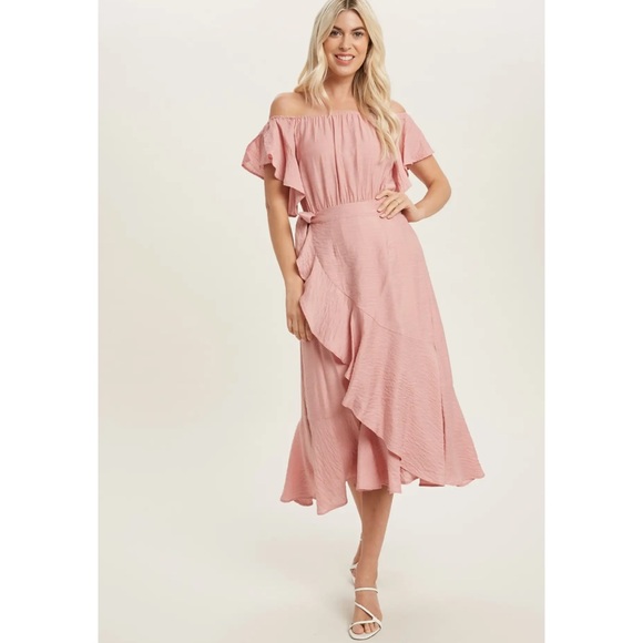 🆕 Blush Pink Dress - Picture 3 of 3